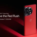 OnePlus 11R Solar Red with Vegan Leather Back, 18GB RAM & 512GB Storage Launching on October 7 in India